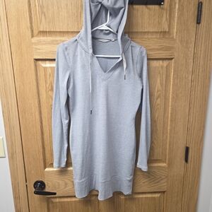 Women's size small Athleta grey sweatshirt dress